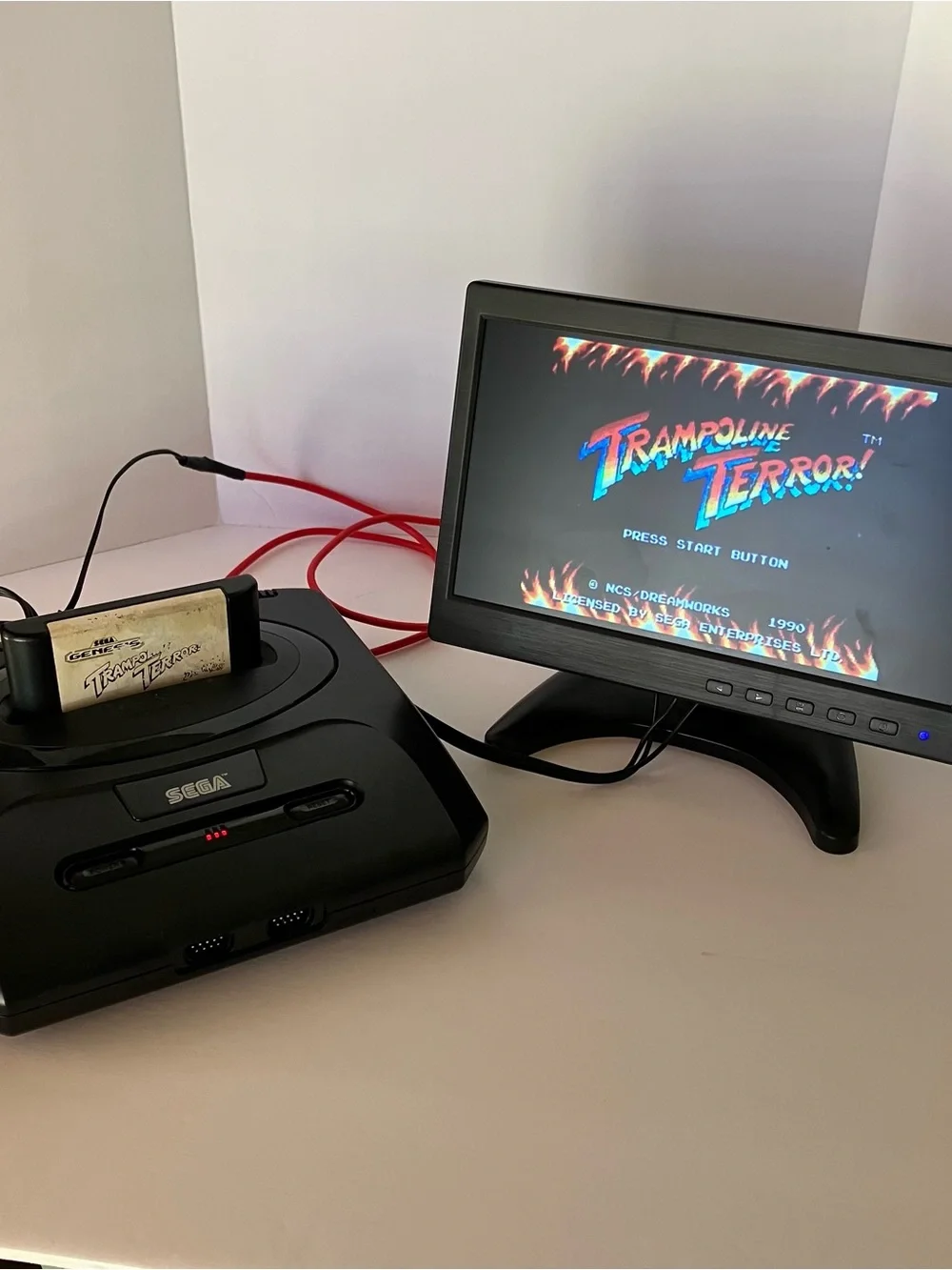 Tested Working SEGA Genesis Model 2 MK-1631 Video Game Console-ONLY